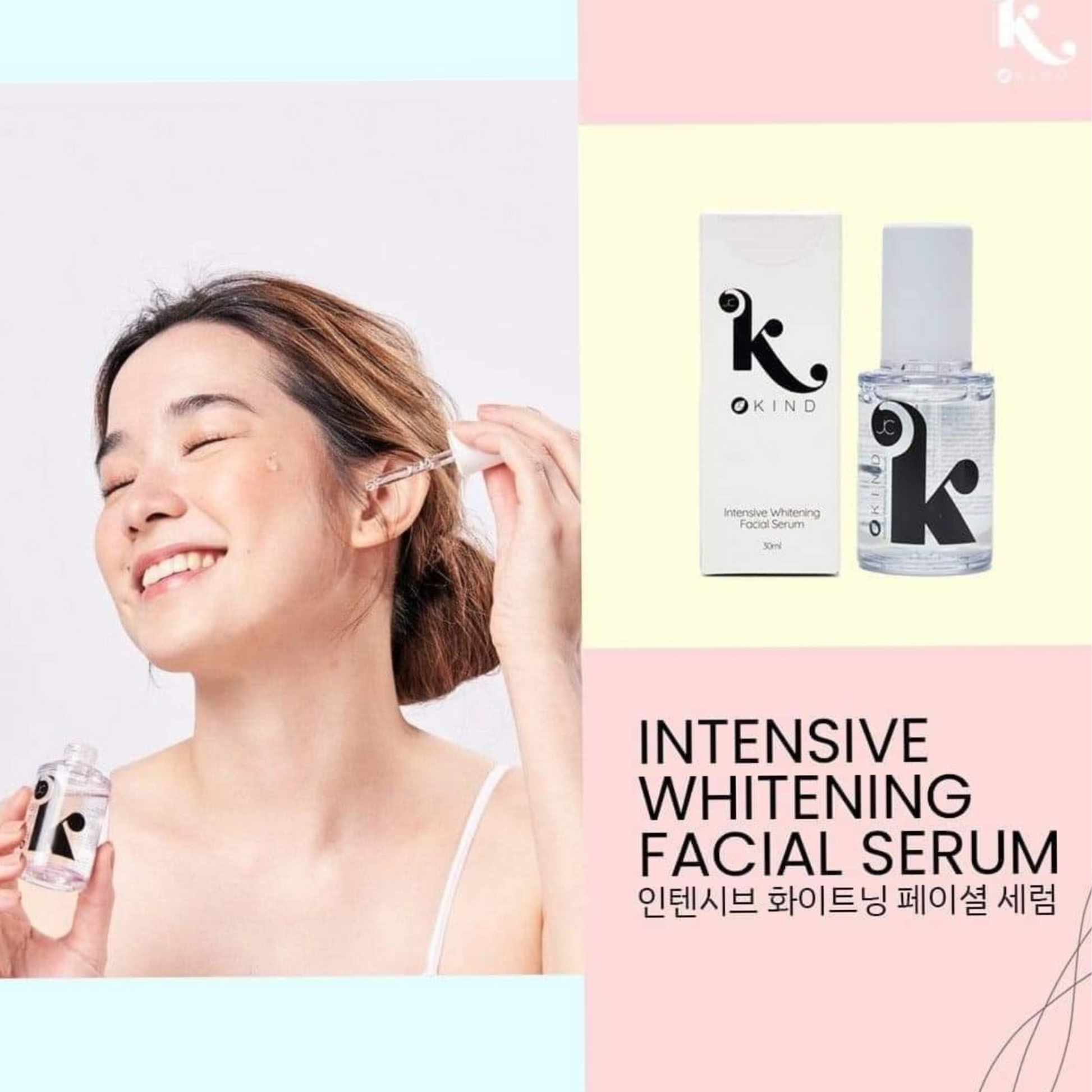 Kind Intensive Whitening Facial Serum: Radiant Glow Guaranteed